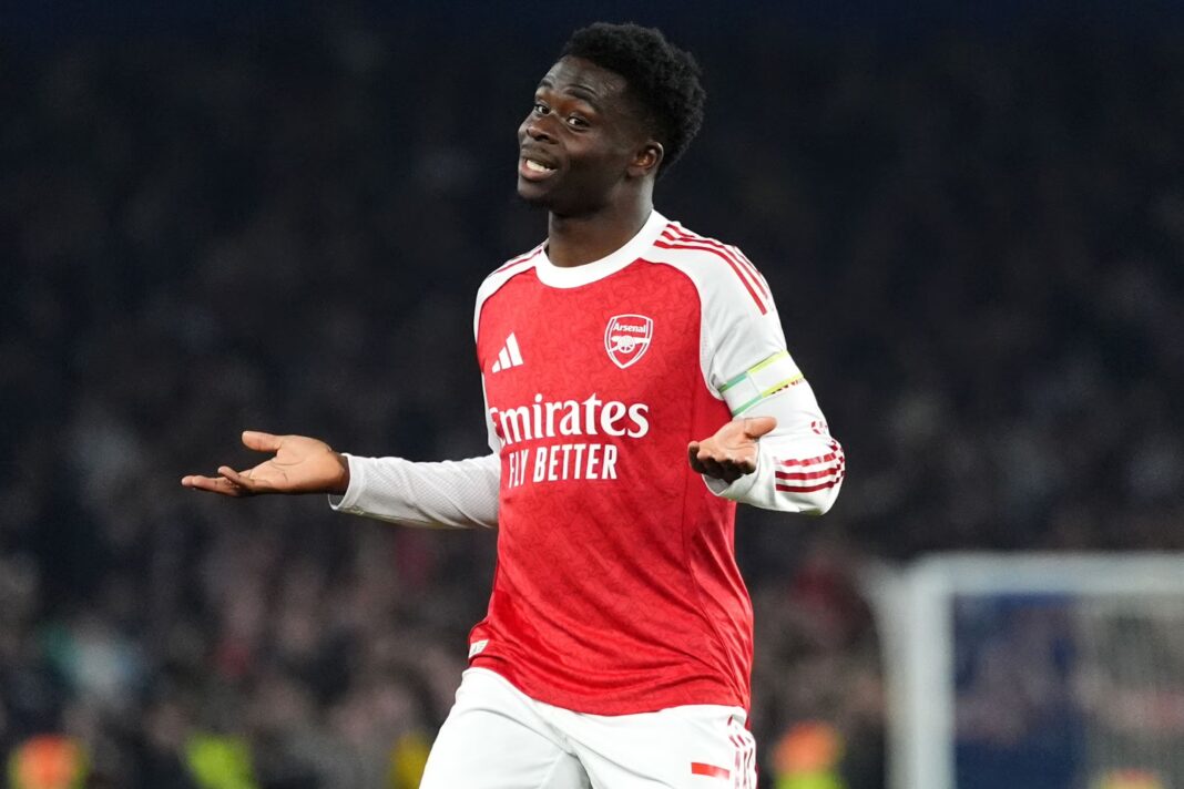 Arsenal Premier League Win Bukayo Saka Goal