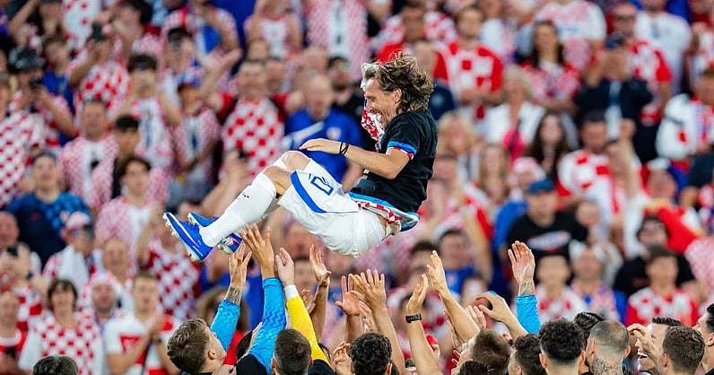 Luka Modric 200 Caps Milestone
