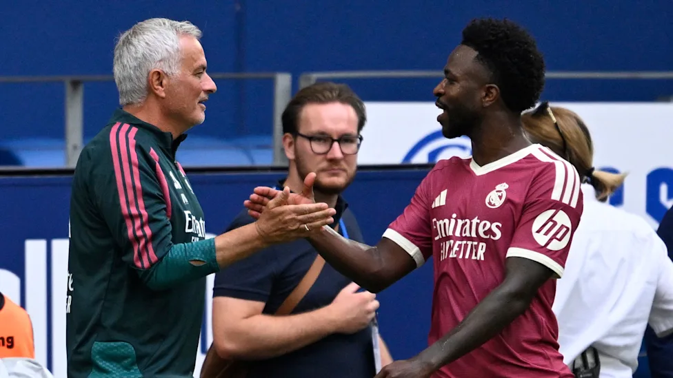 Mourinho Defends Vinicius After Rough Treatment