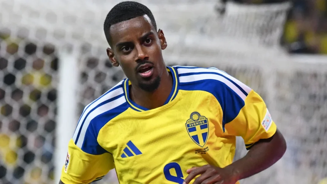 Alexander Isak Ruled Out for Sweden