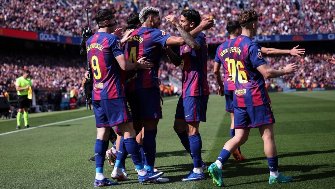 Barcelona Crush Rayo In Five-Goal Win