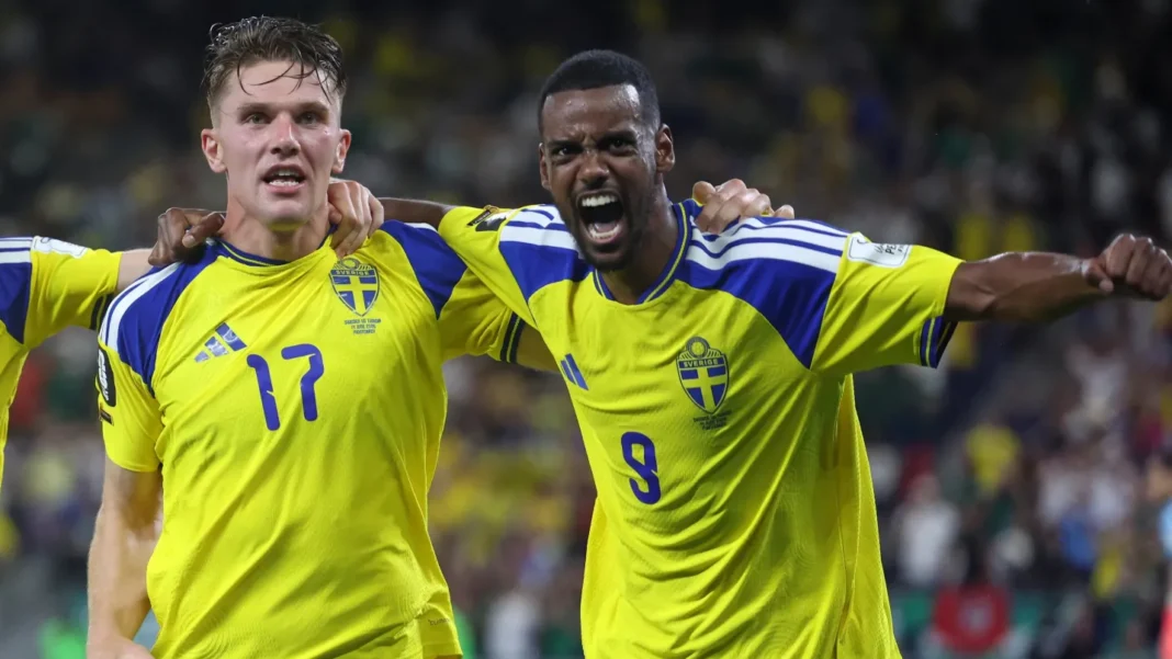 Isak Gyokeres Fire Sweden Victory