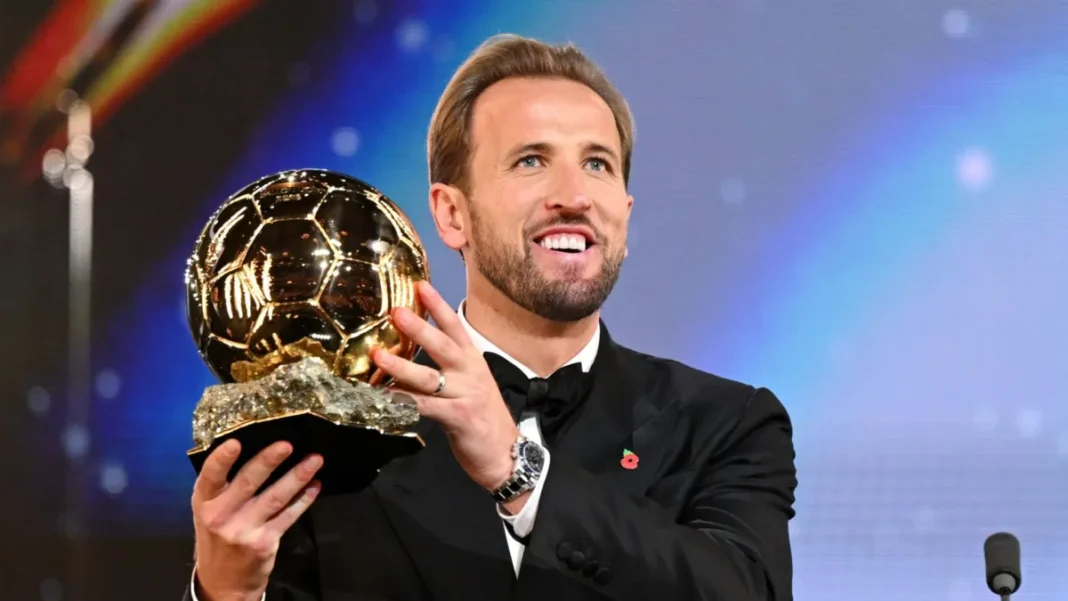 Harry Kane Wins Ballon d’Or in London